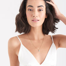 Load image into Gallery viewer, Turquoise Pendant Gold Necklace