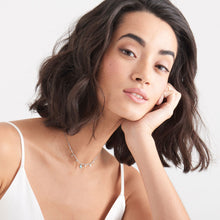 Load image into Gallery viewer, Turquoise Labradorite Silver Necklace