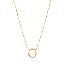 Load image into Gallery viewer, Gold Swirl Necklace