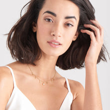 Load image into Gallery viewer, Gold Dream Drop Discs Necklace