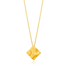 Load image into Gallery viewer, Gold Crush Square Necklace