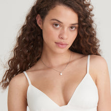 Load image into Gallery viewer, Silver Pearl Chunky Necklace