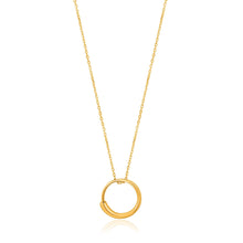 Load image into Gallery viewer, Gold Luxe Circle Necklace