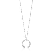 Load image into Gallery viewer, Silver Luxe Curve Necklace