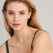 Load image into Gallery viewer, Gold Spike Drop Necklace