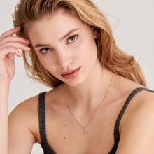 Load image into Gallery viewer, Gold Midnight Star Necklace