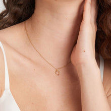 Load image into Gallery viewer, Gold Knot Pendant Necklace