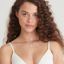 Load image into Gallery viewer, Evil Eye Gold Pendant Necklace