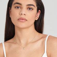 Load image into Gallery viewer, Gold Rope Heart Pendant Necklace