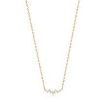 Load image into Gallery viewer, 14kt Gold Stargazer Natural Diamond Constellation Necklace