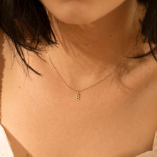 Load image into Gallery viewer, E | Diamond Initial Charm Necklace Charms AURELIE GI