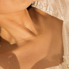 Load image into Gallery viewer, K | Diamond Initial Charm Necklace Charms AURELIE GI