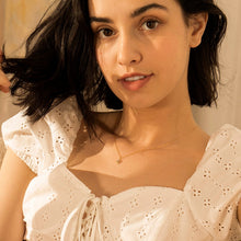 Load image into Gallery viewer, N | Diamond Initial Charm Necklace Charms AURELIE GI