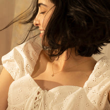 Load image into Gallery viewer, N | Diamond Initial Charm Necklace Charms AURELIE GI