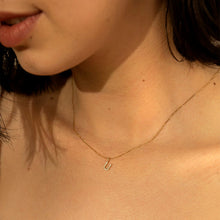 Load image into Gallery viewer, U | Diamond Initial Charm Necklace Charms AURELIE GI