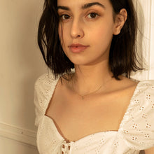 Load image into Gallery viewer, U | Diamond Initial Charm Necklace Charms AURELIE GI