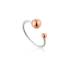 Load image into Gallery viewer, Silver Orbit Adjustable Ring