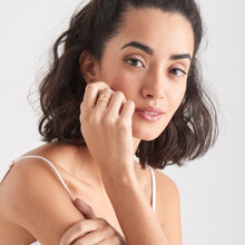 Load image into Gallery viewer, Gold Modern Double Ring