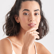 Load image into Gallery viewer, Gold Geometry Curved Adjustable Ring