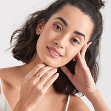 Load image into Gallery viewer, Gold Geometry Wide Adjustable Ring