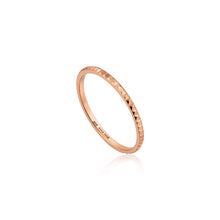 Load image into Gallery viewer, Rose Gold Texture Band Ring
