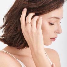 Load image into Gallery viewer, Rose Gold Ripple Adjustable Ring
