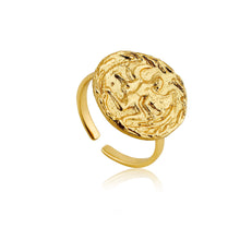 Load image into Gallery viewer, Gold Boreas Adjustable Ring