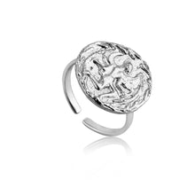 Load image into Gallery viewer, Silver Boreas Adjustable Ring