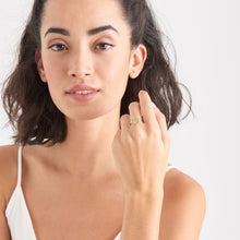 Load image into Gallery viewer, Gold Emblem Adjustable Ring