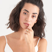 Load image into Gallery viewer, Gold Twist Wide Adjustable Ring