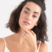 Load image into Gallery viewer, Silver Twist Wide Adjustable Ring