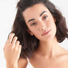 Load image into Gallery viewer, Silver Helix Thin Adjustable Ring