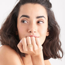 Load image into Gallery viewer, Gold Fringe Fall Adjustable Ring