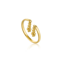 Load image into Gallery viewer, Gold Tassel Drop Adjustable Ring