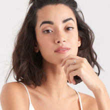 Load image into Gallery viewer, Silver Tassel Drop Adjustable Ring