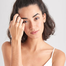Load image into Gallery viewer, Silver Luxe Band Adjustable Ring