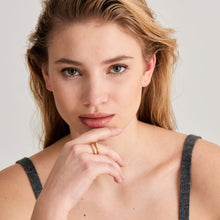 Load image into Gallery viewer, Gold Luxe Twist Adjustable Ring