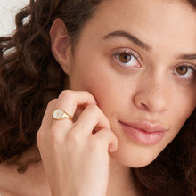 Load image into Gallery viewer, Eclipse Emblem Gold Adjustable Ring