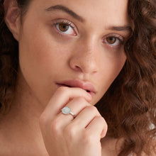 Load image into Gallery viewer, Sunbeam Emblem Silver Adjustable Ring