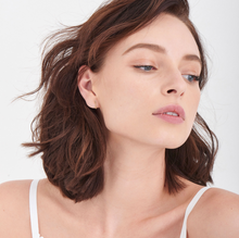 Load image into Gallery viewer, Gold Shimmer Bar Stud Earrings