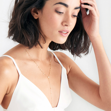 Load image into Gallery viewer, Gold Dream Y Necklace