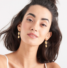 Load image into Gallery viewer, Gold Axum Mini Hoop Earrings
