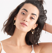 Load image into Gallery viewer, Gold Emperor Hoop Earrings