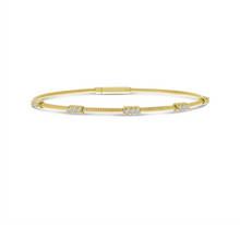 Load image into Gallery viewer, Triple Set Diamond Flex Bracelet