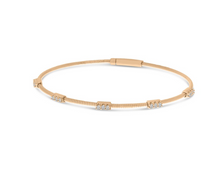 Load image into Gallery viewer, Triple Set Diamond Flex Bracelet