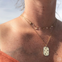 Load image into Gallery viewer, Dashing Diamonds Star & Moon Necklace