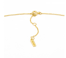 Load image into Gallery viewer, Gold Shimmer Triple Stud Necklace