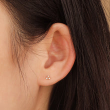 Load image into Gallery viewer, CLOVER | Diamond Studs Studs AURELIE GI