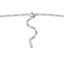 Load image into Gallery viewer, Silver Figaro Chain Necklace
