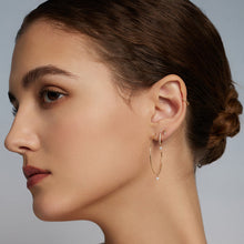 Load image into Gallery viewer, CHEVAL | Single Floating Diamond Stud Earring
